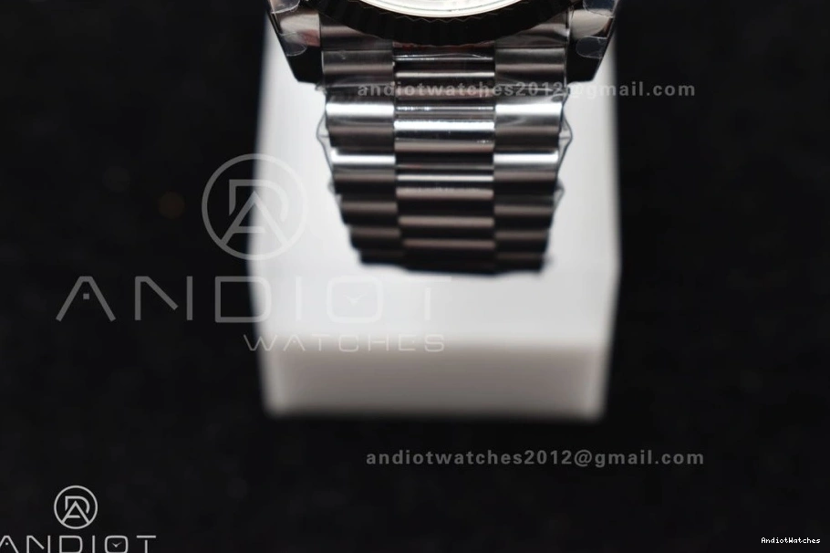 on SS 722 Dial DayDate 904L Green Bracelet JDF VR3255 Steel (Gain UrbanStyle President Arabic 40 Weight) V3 1218